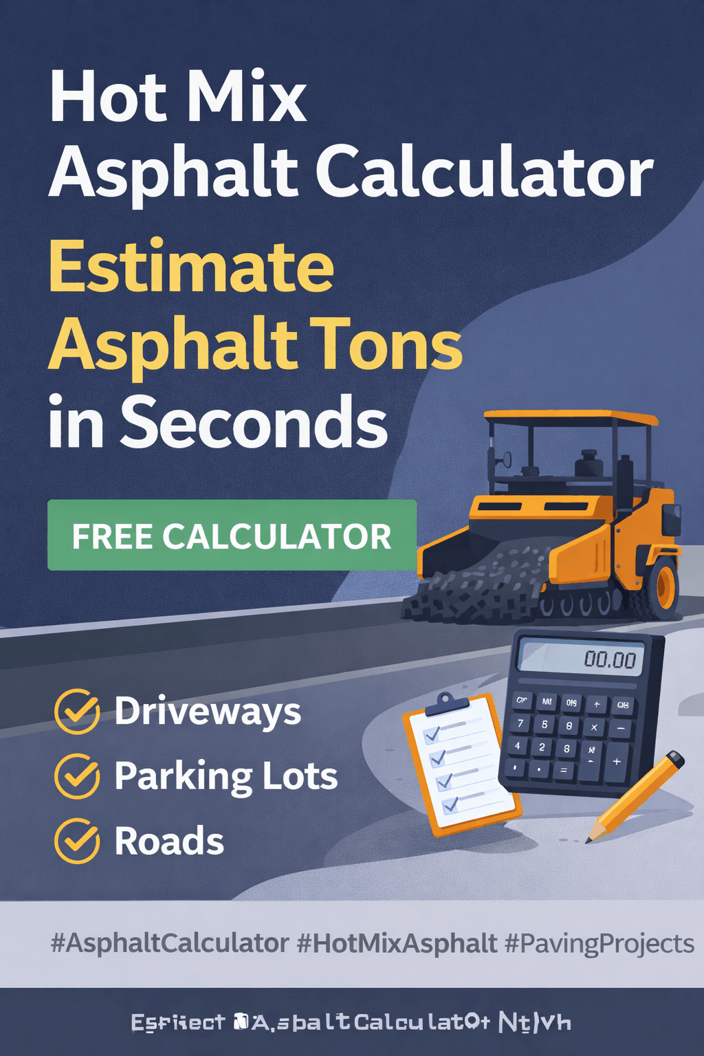 Asphalt paving construction